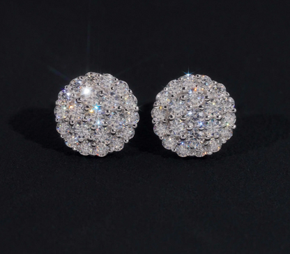 5mm Clustered Stud Earrings